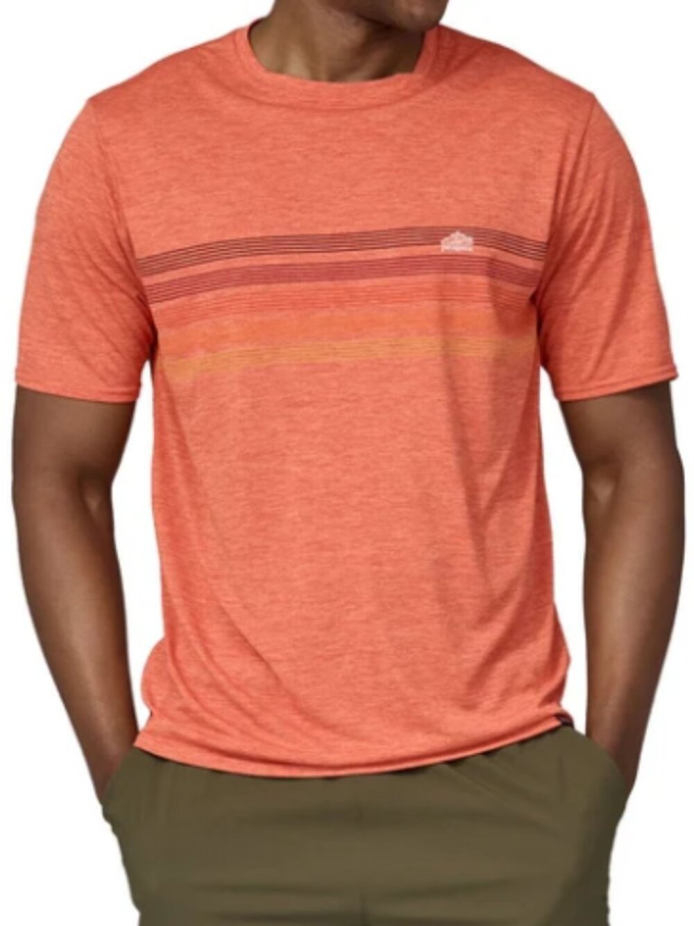 Patagonia Capilene Cool Daily Graphic Short Sleeve T-shirt - Mens Medium